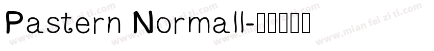 Pastern Normall字体转换